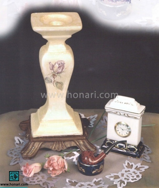 درست کردن جا شمعی ماربل