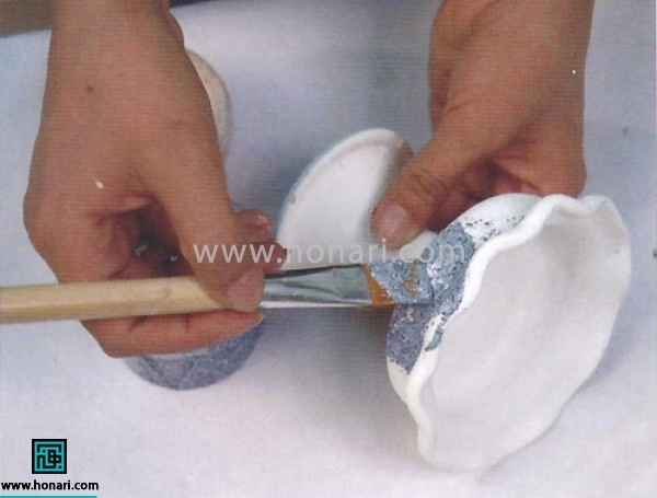 درست کردن ظرف شنی