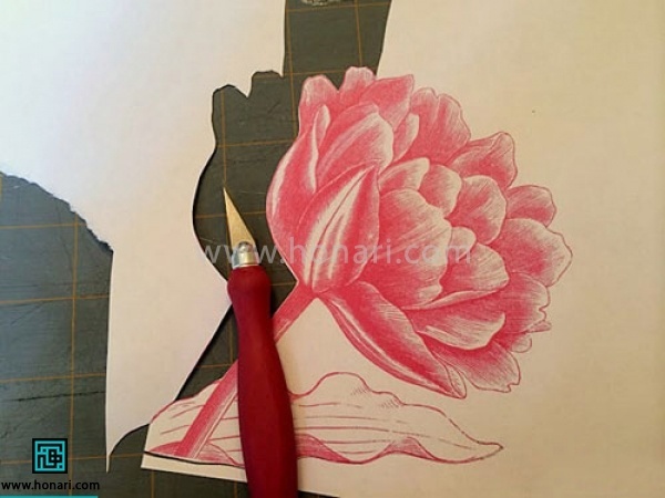 اموزش دکوپاژ روی صندلی