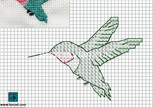 طرح خام پرنده