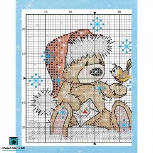 طرح شطرنجی خرس