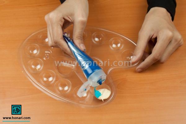 آموزش ترانسفر روی سینی چوبی