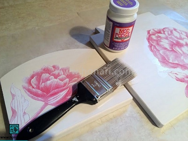 اموزش دکوپاژ روی صندلی