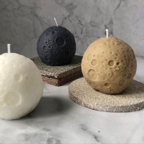 شمع فانتزی کره ماه