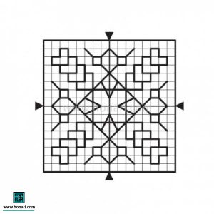 نقشه شماره دوزی سنتی