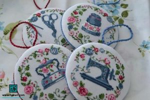 آموزش الگوی شماره دوزی چرخ خیاطی