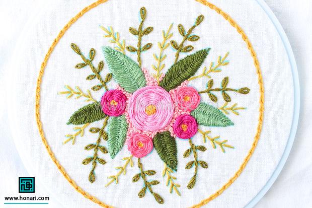 عکس گل رز عنکبوتی