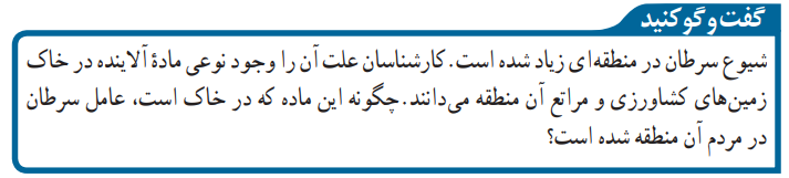 گفت و گو کنید نهم فصل ۱۵ علوم نهم