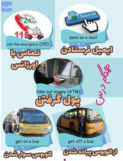 معنی کلمات صفحه 66 و 67 درس چهارم زبان نهم