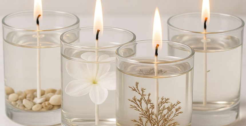 شمع سازی با پارافین مایع