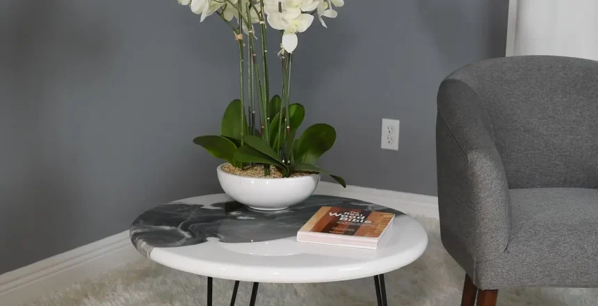 how to make resin table