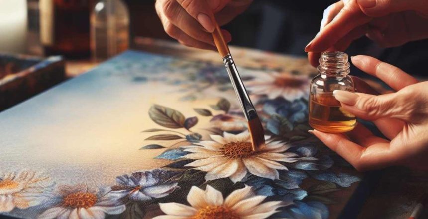 use clear varnish on painting on canva