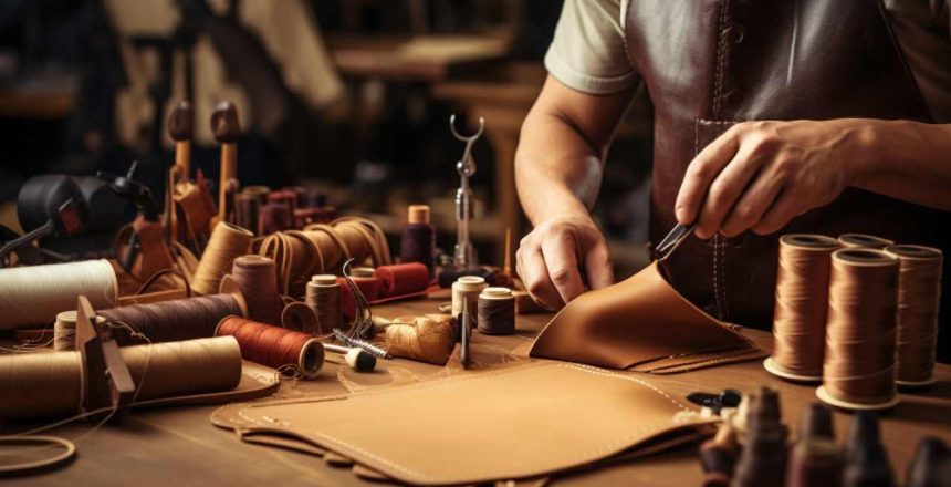 آموزش رایگان چرم دوزی